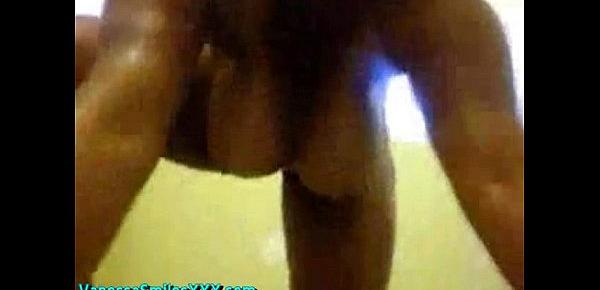  Thick Black Chick Showers Big Tits for Flashback Friday